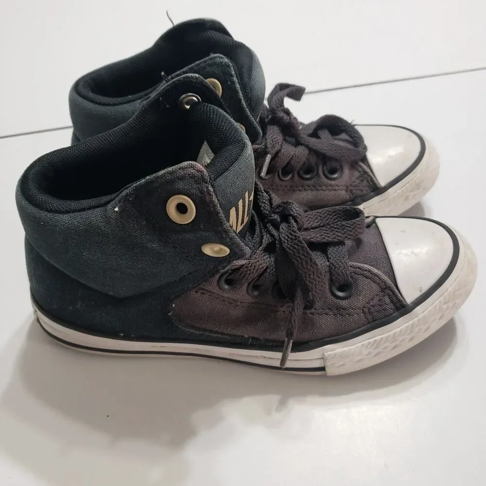 Converse‎ Unisex Kids Youth 2 Chuck Taylor All Star Sneakers Shoes Black Highto
